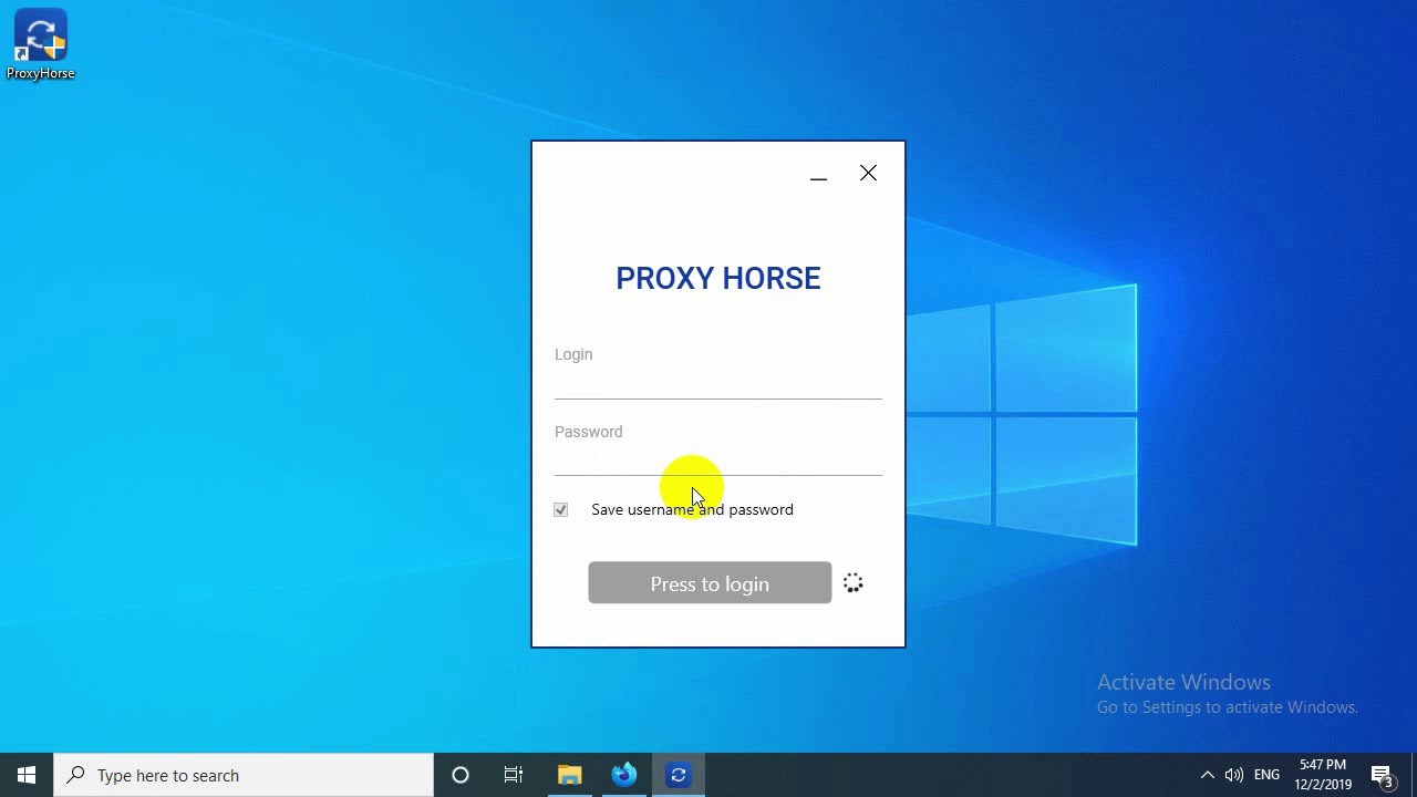 ProxyHorse.com Craigslist Instruction