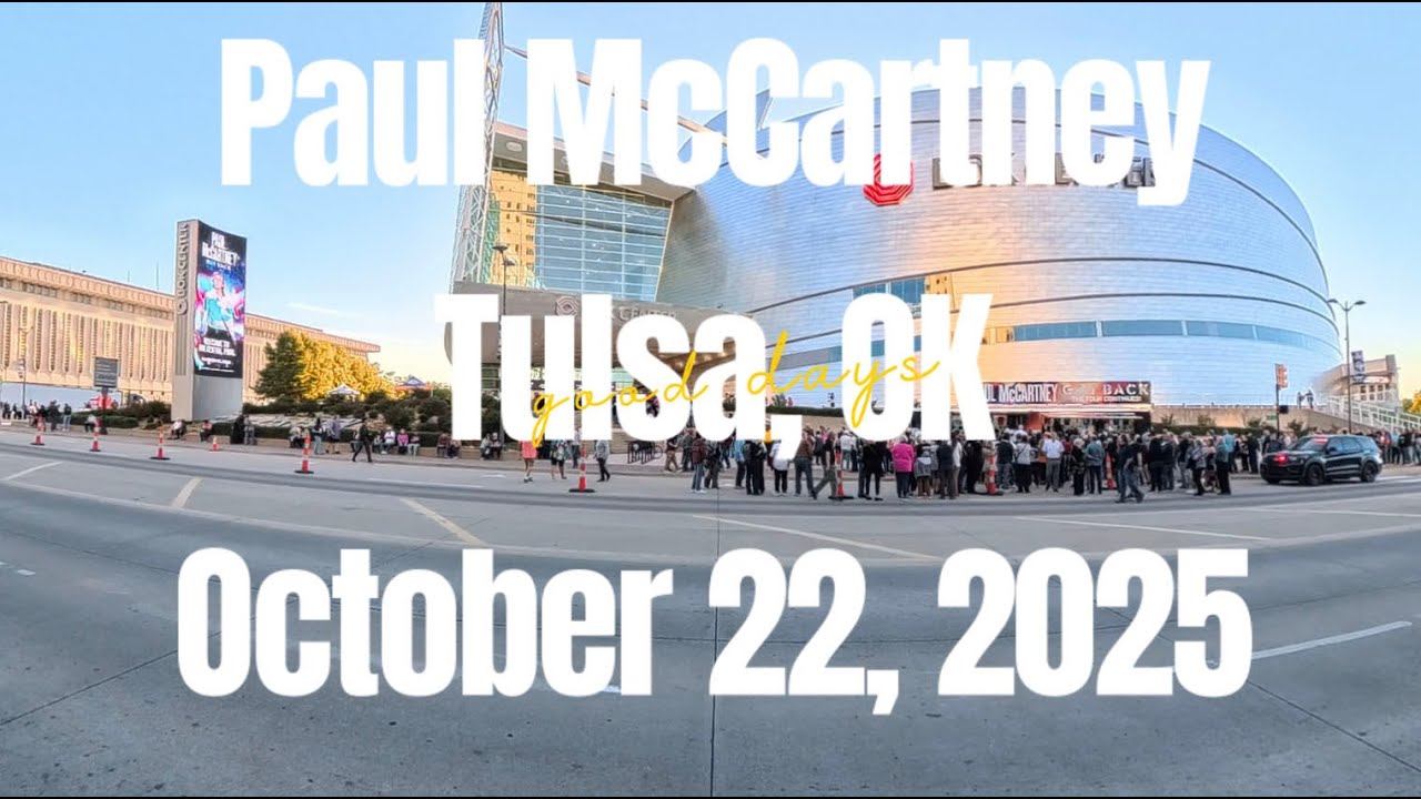 Paul McCartney Live at the BOK Center in Tulsa, OK: Beatle People  Before the Show #beatles