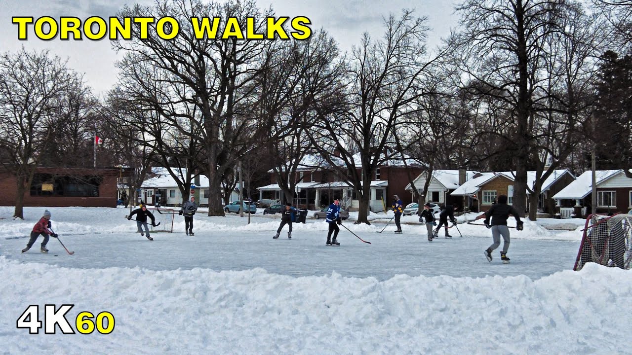 Toronto Leaside Neighbourhood Walk on February 17, 2021