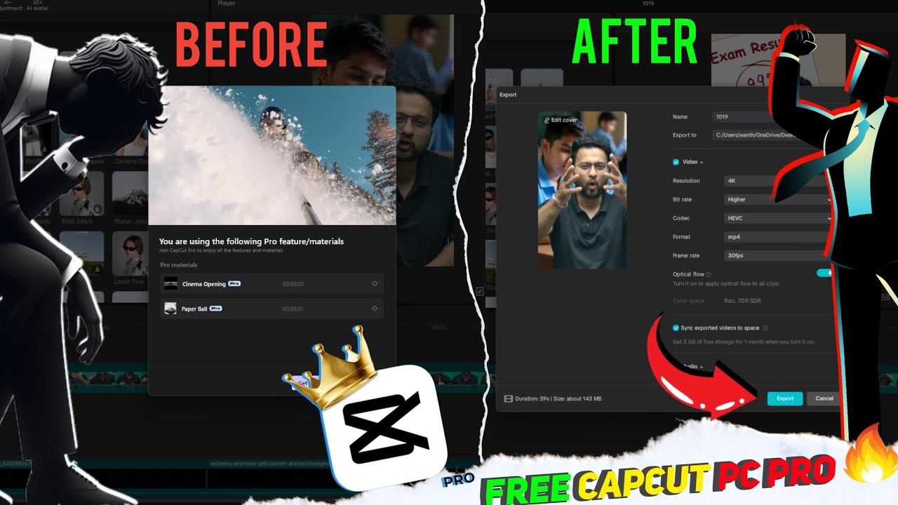 How To Get Capcut Pc Pro In 0₹/-  Lifetime CAPCUT PC for free