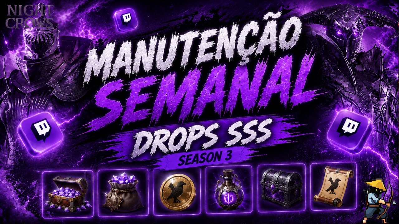 CONFIRA AGORA !!! O QUE EST&Aacute; POR VIR NA MANUTEN&Ccedil;&Atilde;O DE HOJE !!!  -  NIGHT CROWS