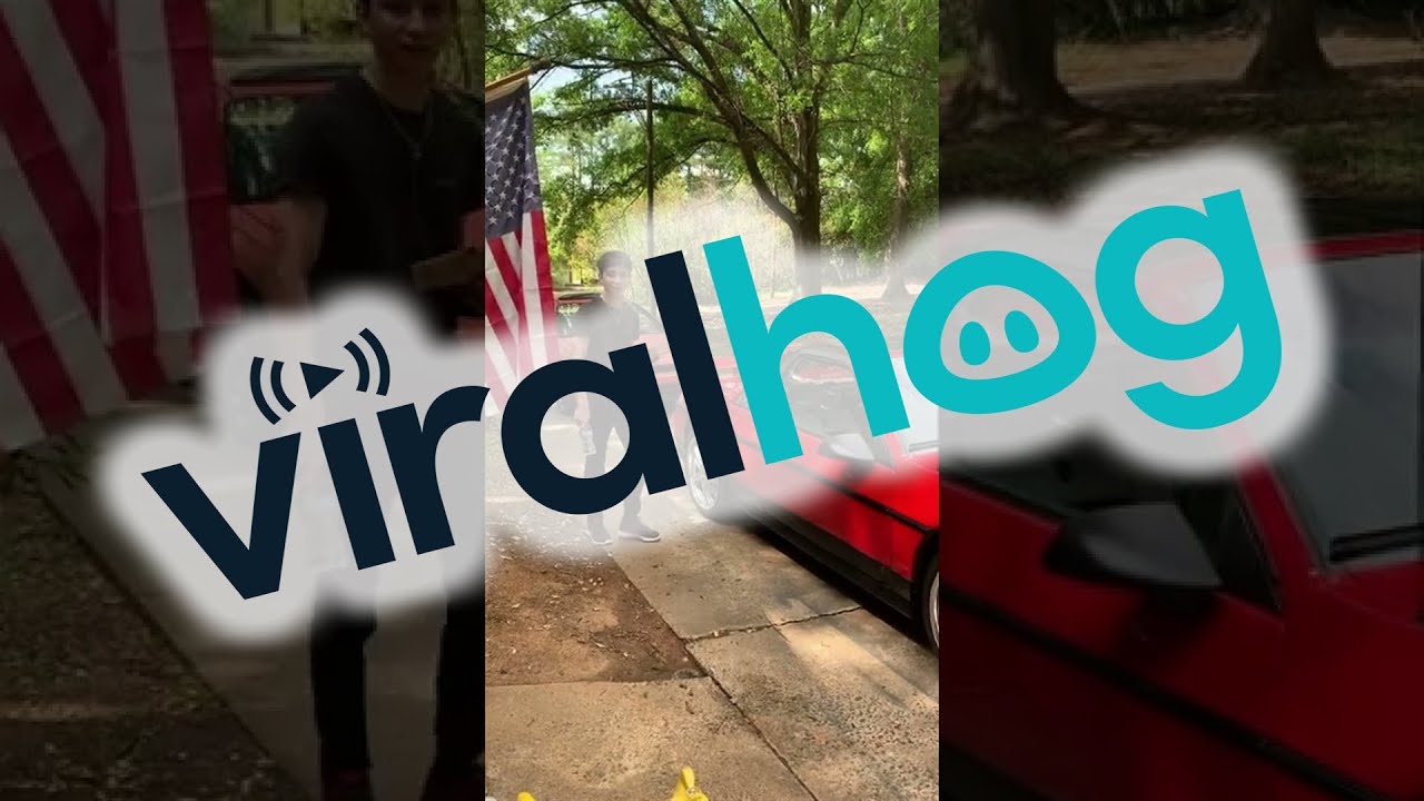 First Car Surprise for Son || ViralHog