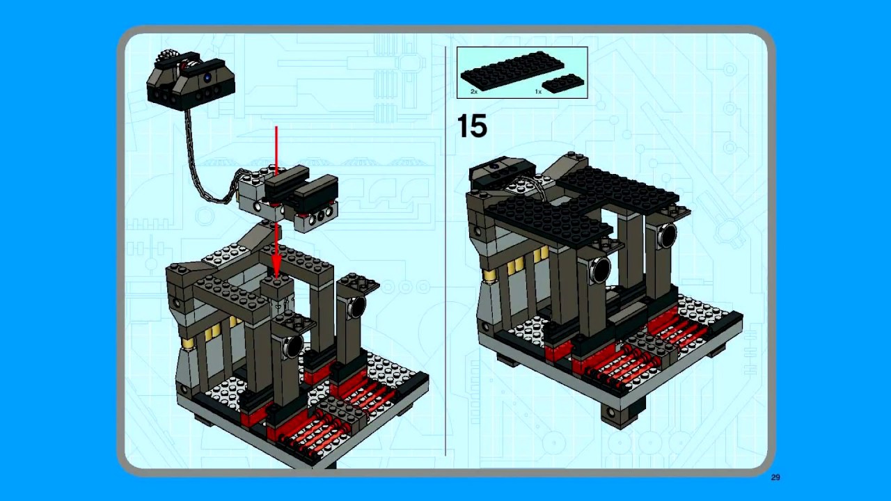 Cloud City | INSTRUCTIONS! | Lego Star Wars (10123)