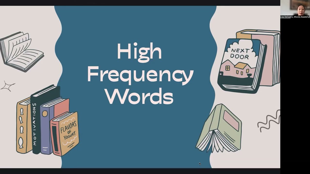 High Frequency Words Module