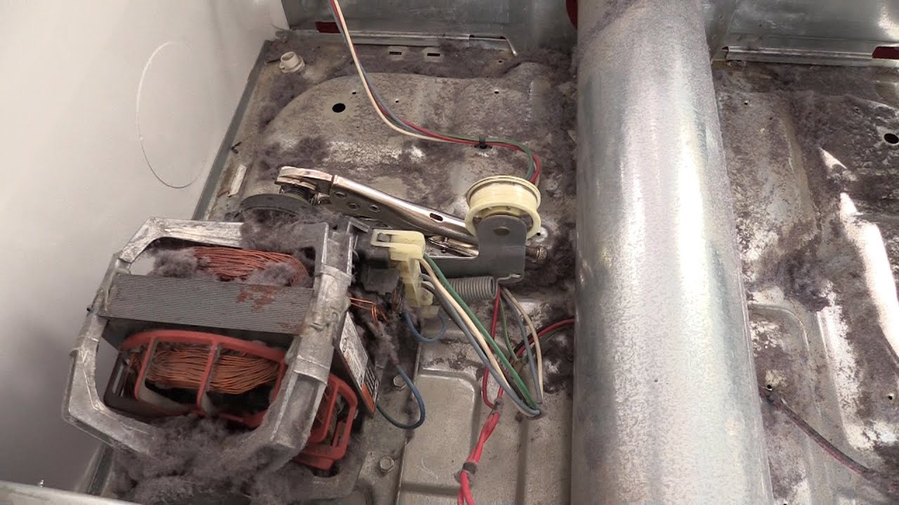How to remove motor from Dryer!