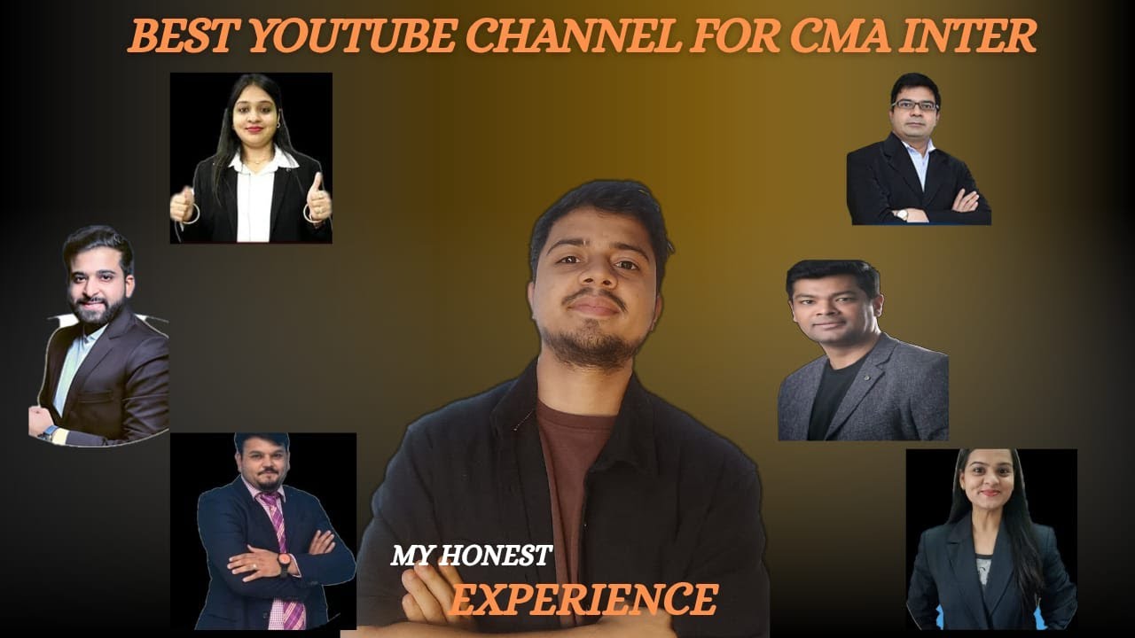 BEST YOUTUBE CHANNELS FOR CMA INTER GROUP 1