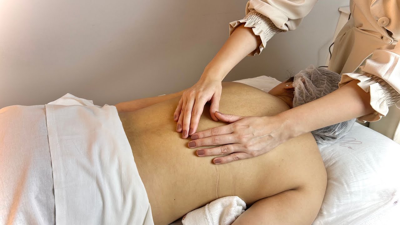 Massagem Relaxante nas Costas e Lombar
