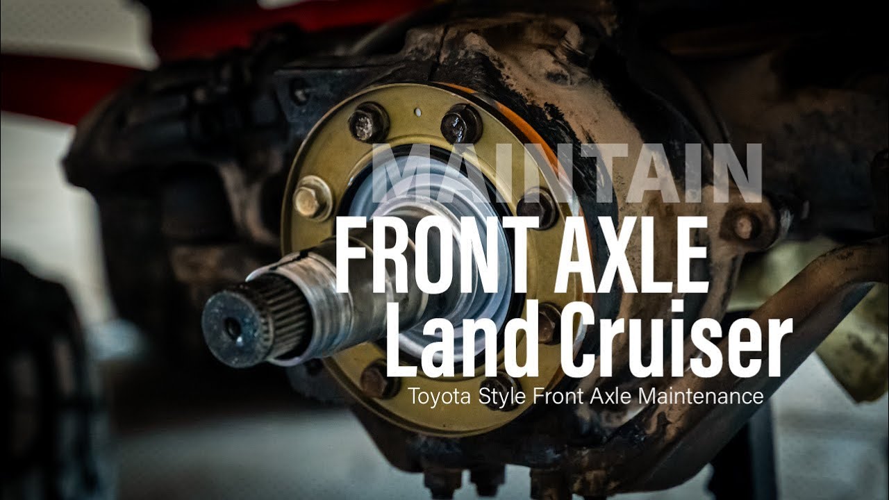 4WD Front Axle Maintenance Land Cruiser Pt 1/2