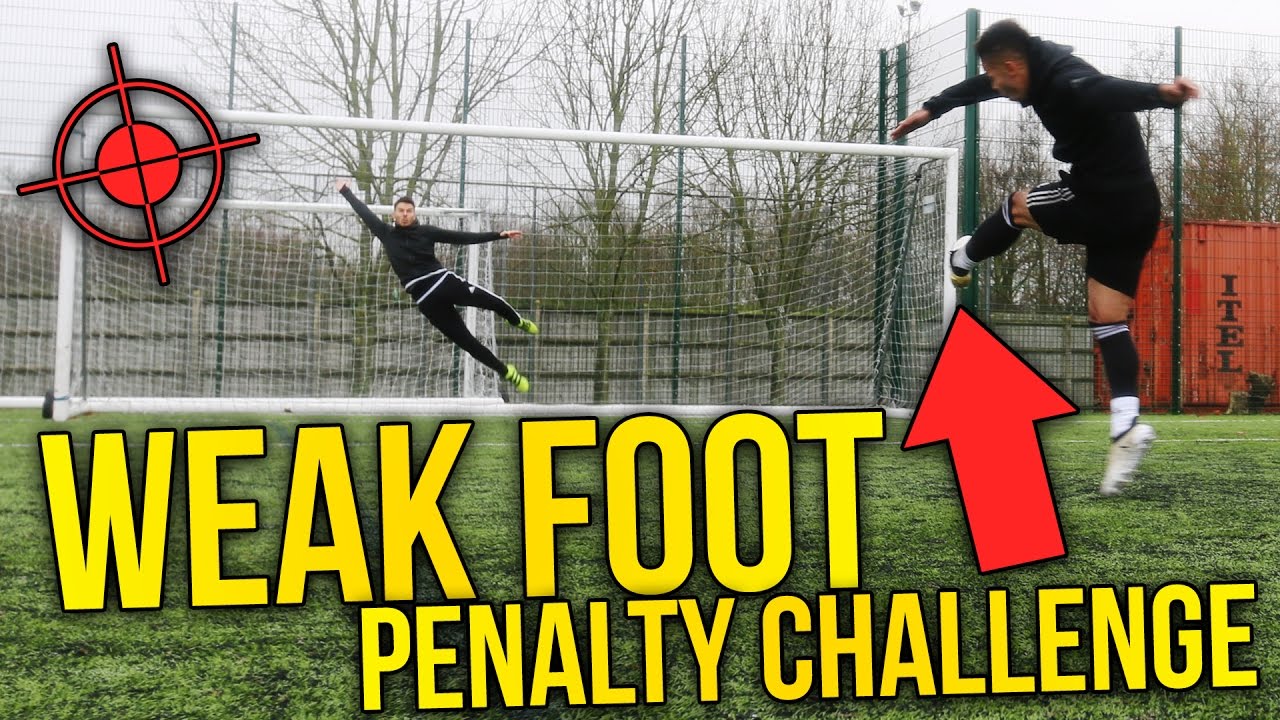WEAK FOOT PENALTY CHALLENGE! BILLY WINGROVE VS JEREMY LYNCH