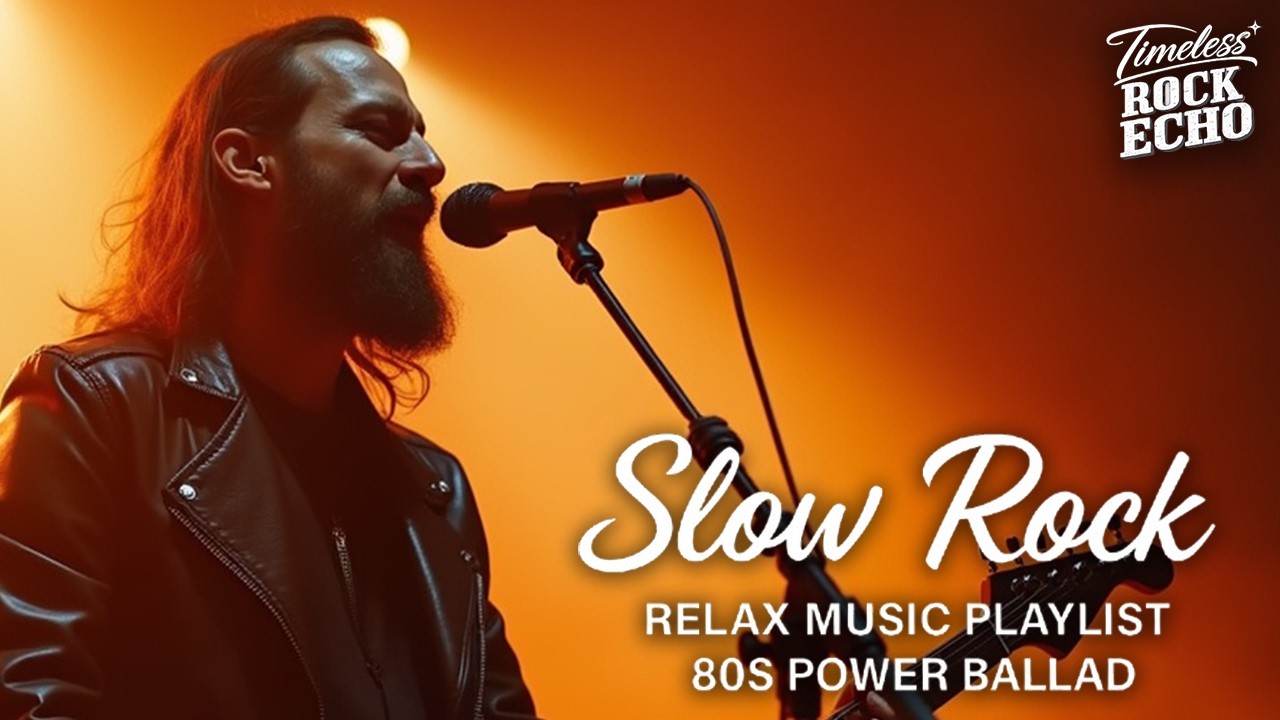 🎤 Slow Rock Legends & Classic Ballad Playlist | Eternal Romantic Rock Hits 🎸