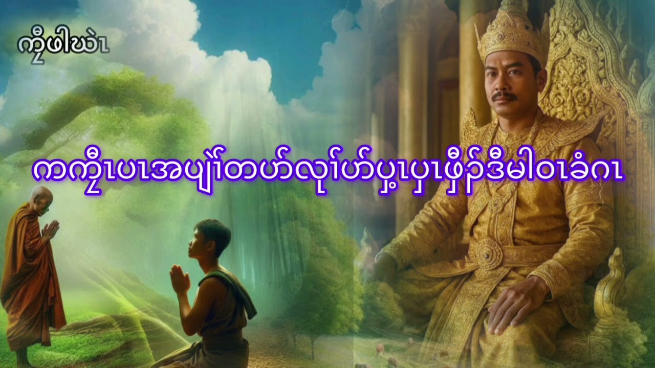 No.96 ကကၠီၤပၤအပျဲၢ်တပာ်လုၢ်ပာ်ပှ့ၤပှၤဖှီၣ်ဒီမါဝၤခံဂၤ ( Karen story by Kyaw Pa Khen)