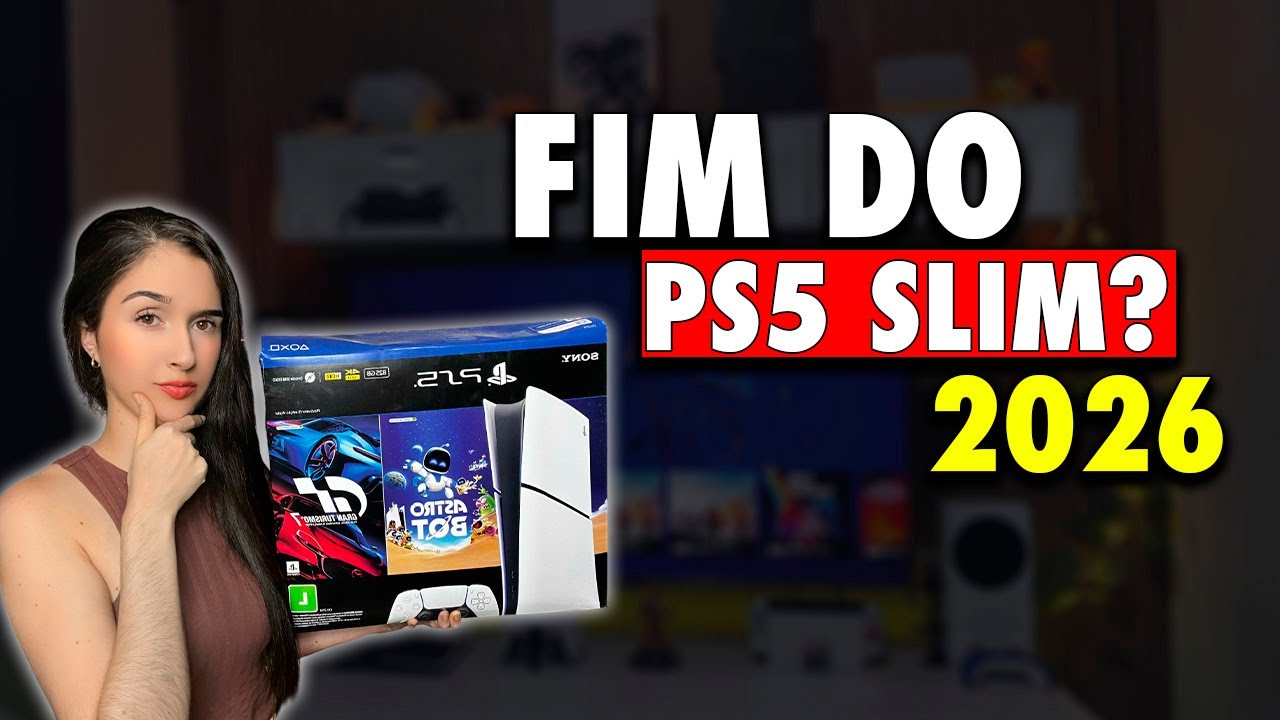 PS5 SLIM CHEGOU AO FIM EM 2026? PRE&Ccedil;OS AUMENTARAM DE NOVO?