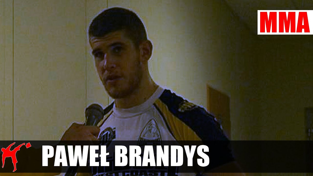 Pawel Brandys po zwycięstwie na PLMMA 40