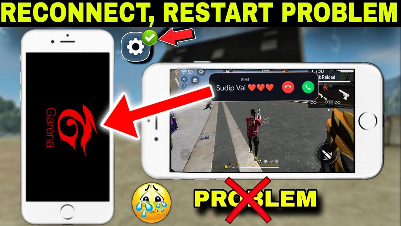 free fire restart problem 2025//free fire auto back problem Solve//Free fire minimize problem solve