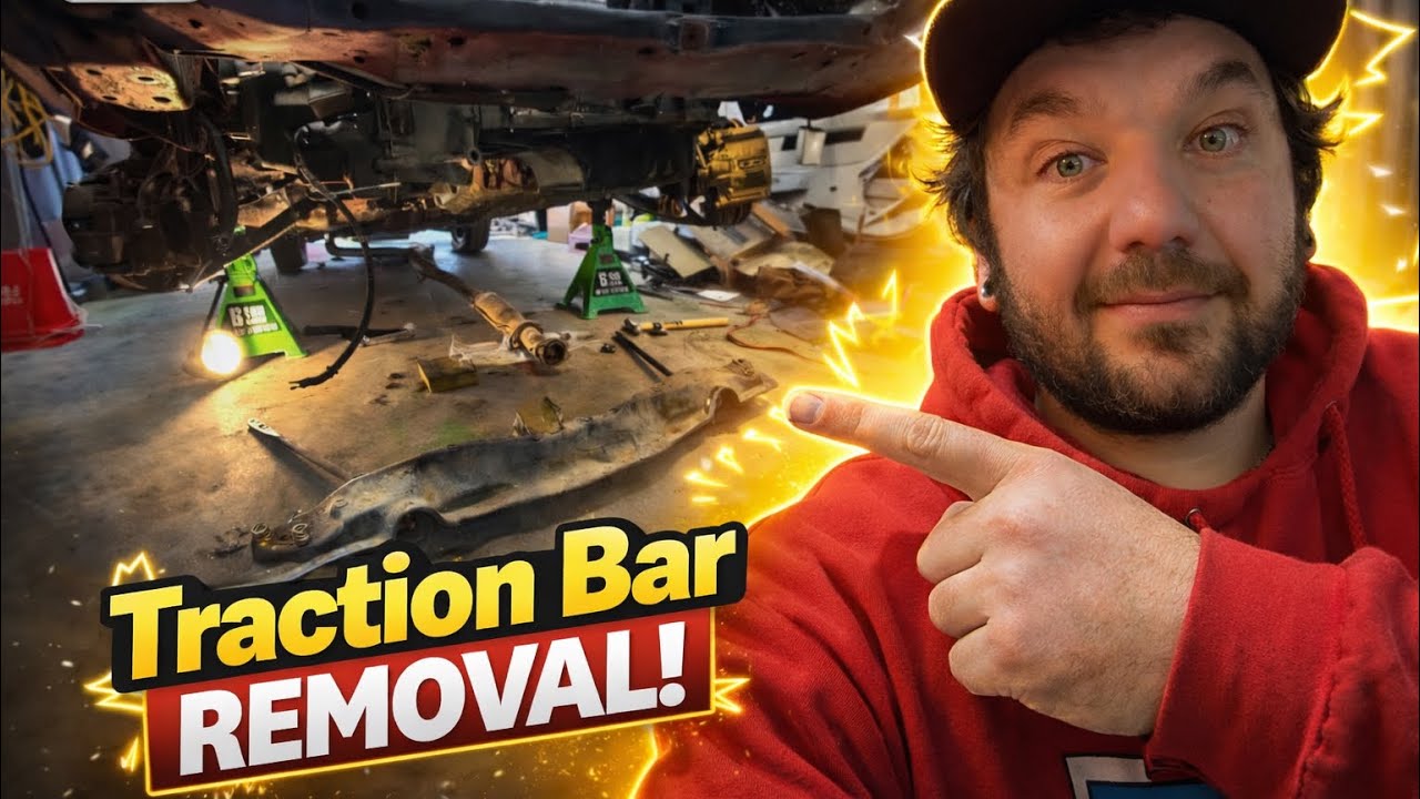 How to remove traction bar 88-91 Civic/CRX Vlog #13 DIY 