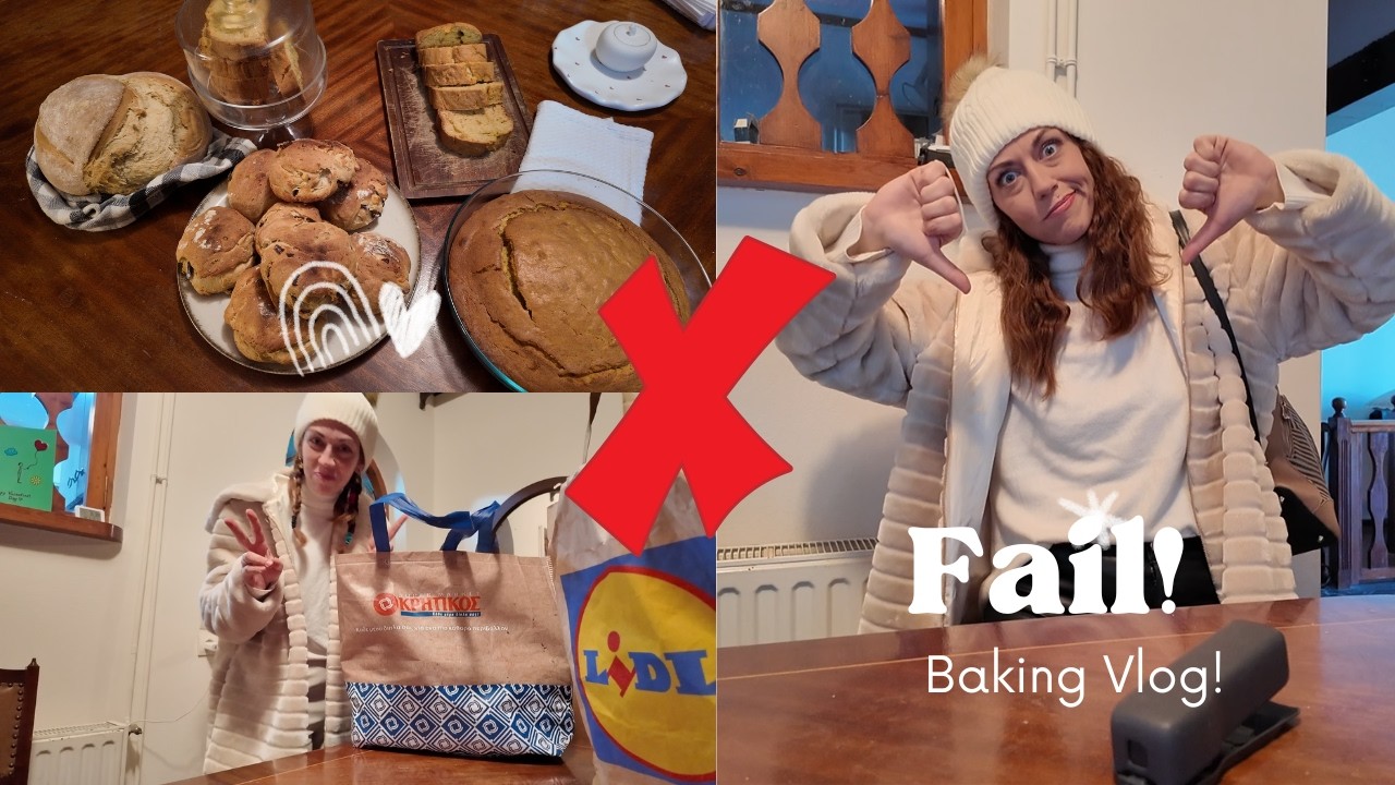 Baking Vlog & Super market Haul