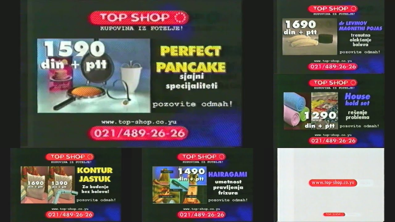 TV Pink - Top Shop Reklame (31.03.2003)