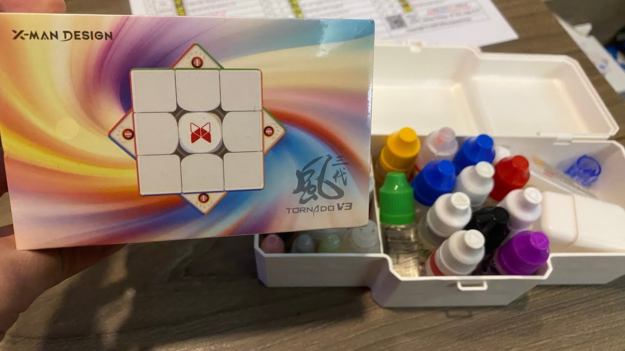 Hướng dẫn Setup Chi Tiết Rubik Tornado V3 Premium | Bên trong core mới