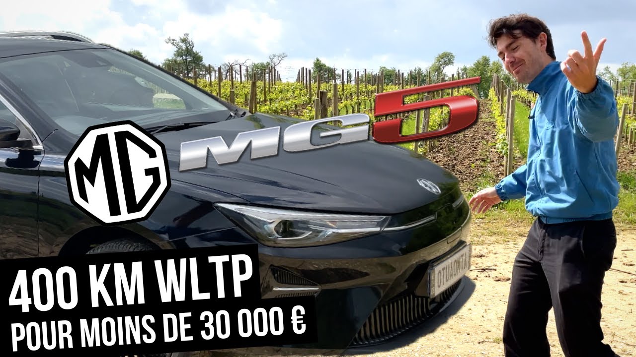 ESSAI - MG5, le PREMIER BREAK ÉLECTRIQUE au MONDE !