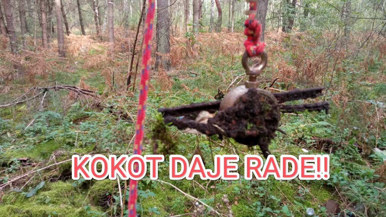 Niemożliwe! Magnes neodymowy Łowi Złom w lesie!