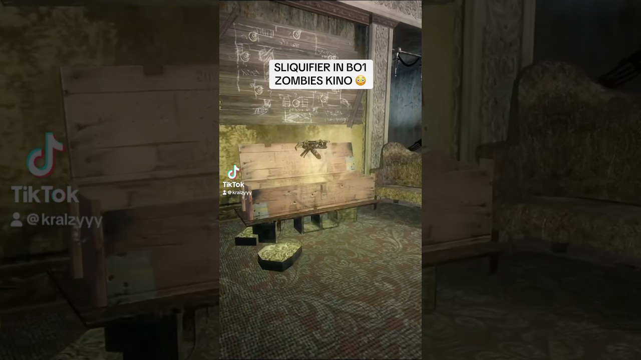 SLIQUIFIER IN BO1 ZOMBIES KINO