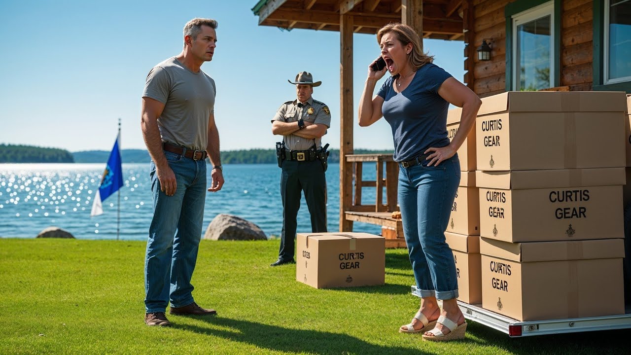 HOA Called 911 While Moving My Deployed Son’s Things Into Our Lake Cabin, So We Banned the HOA!