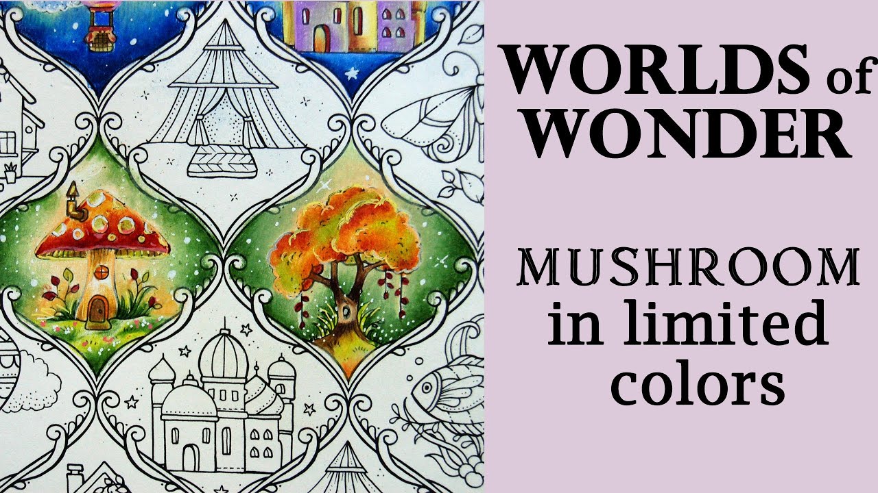 MUSHROOM #Coloring  in 