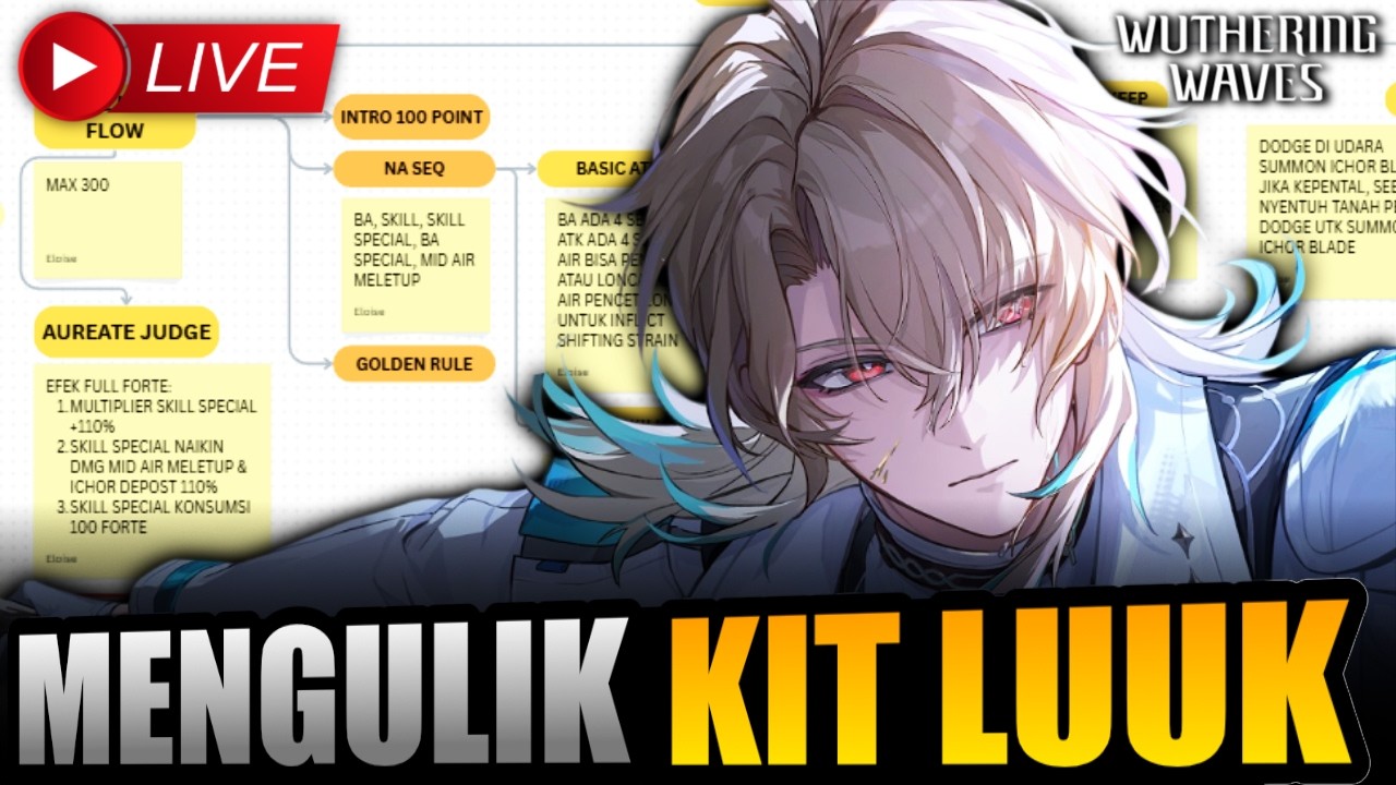 🔴[LIVE] Ngabuburit Sambil Bahas Kit Luuk!! | Wuthering Waves Indonesia