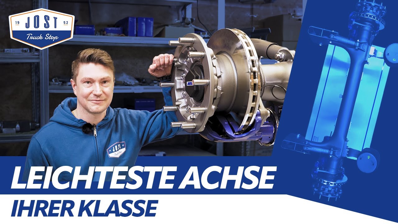 Wir stellen vor: DCA WEIGHTMASTER PLUS, die leichteste Achse ihrer Klasse | JOST Truck Stop #26