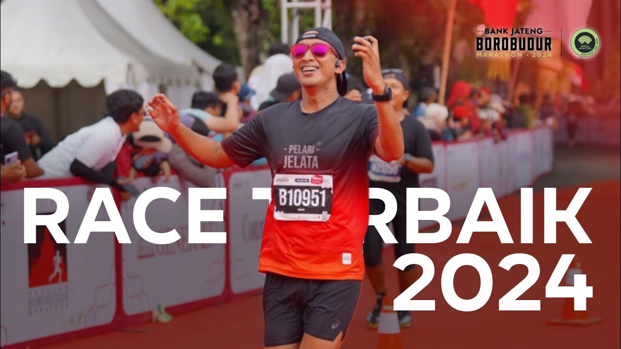 Borobudur Marathon 2024 (Race Vlog) - Emang Race Terbaik Ya ini - Tanjakan Akhirnya Pedes
