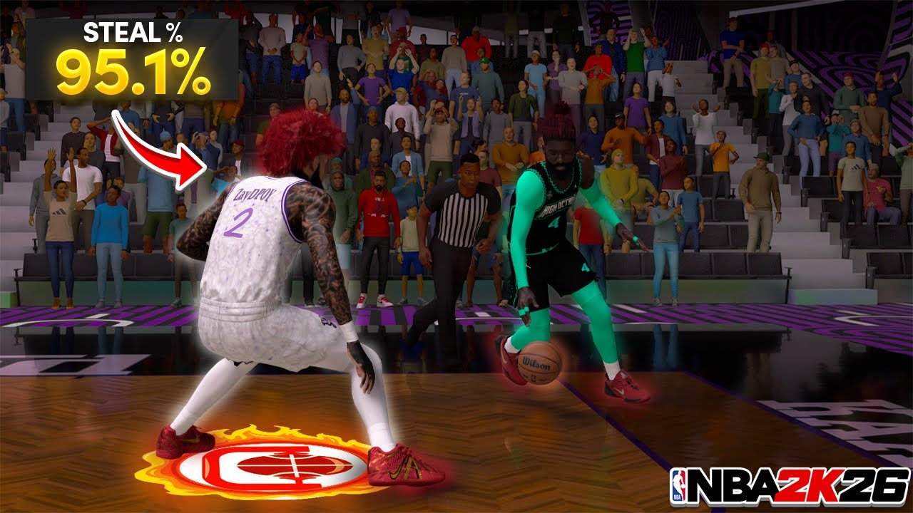 Я стал грозным игроком защиты в NBA 2K26 с лучшей компоновкой мощного форварда!