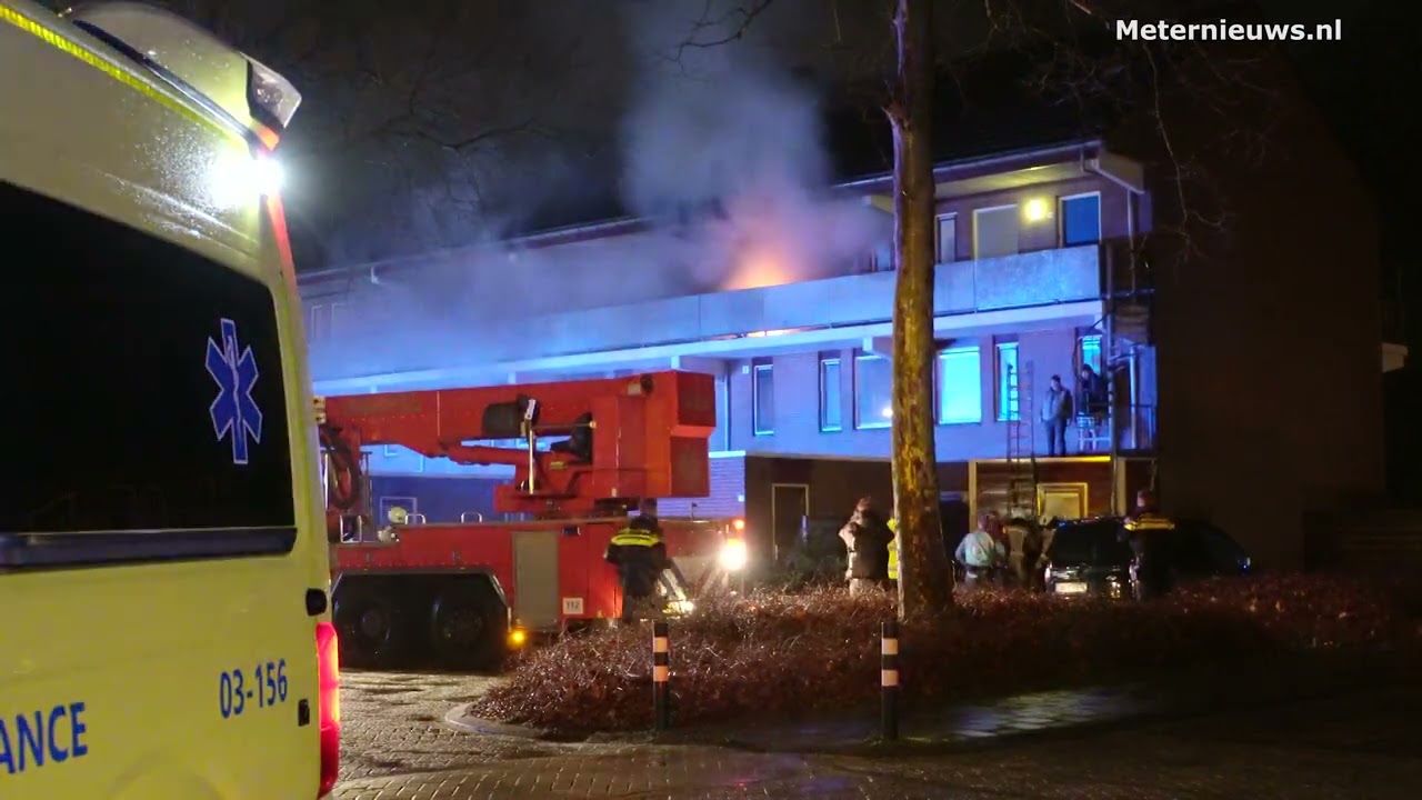 Meterkast in brand in Meppel