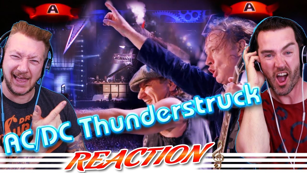 AC DC Reaction - Thunderstruck (концерт в River Plate, декабрь 2009 г.)