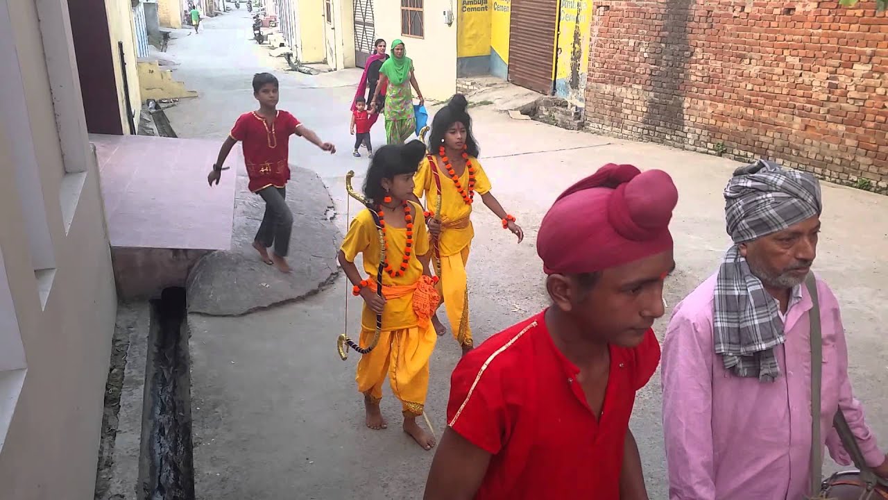 Hanuman dancing  in ucha pind sanghol