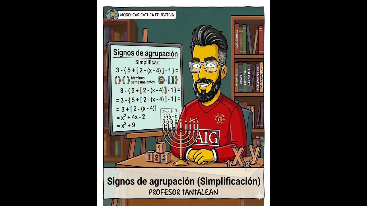 5.- Simplificación (Signos de agrupación)