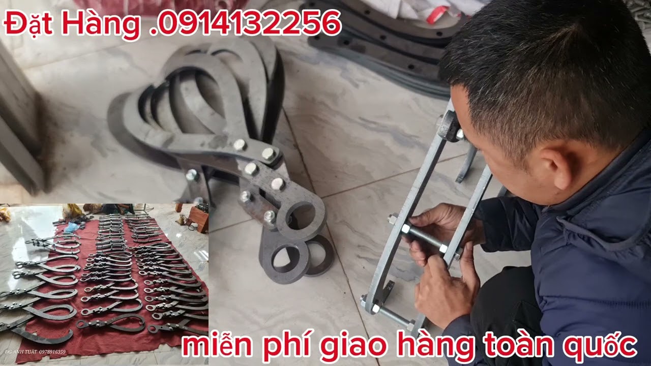 Kẹp gắp gỗ đôi / móc cẩu đôi đa năng  .0914132256/kẹp gắp gỗ đa năng