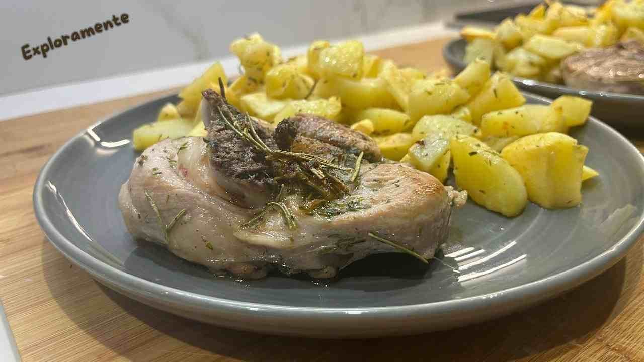 Ossobuco di Tacchino con Patate al Forno