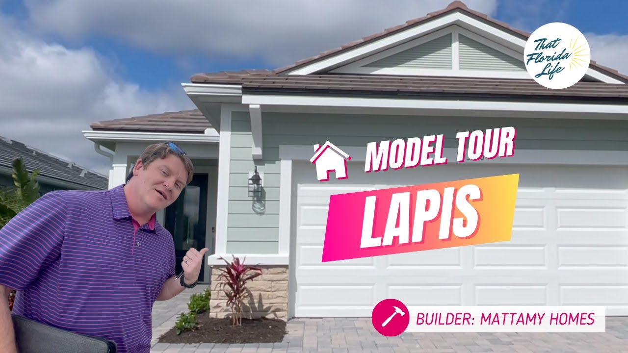 Brightmore Lapis Home Tour Mattamy Homes Wellen Park