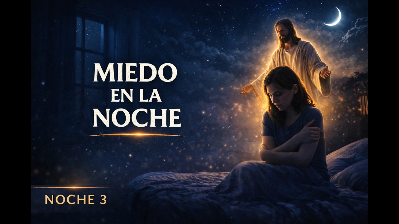 ORACIÓN NOCTURNA para SANAR el MIEDO y la ANSIEDAD  Noche 3
