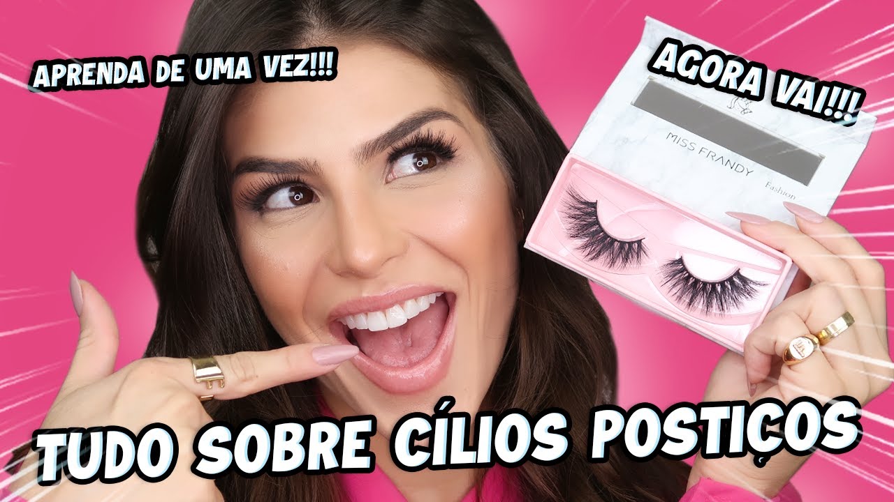 COMO COLAR CÍLIOS POSTIÇOS PARA INICIANTES (ATUALIZADO)