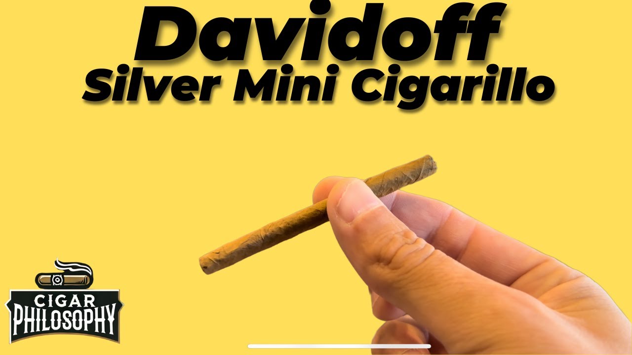 Trying a Davidoff Cigarillo for the First Time!