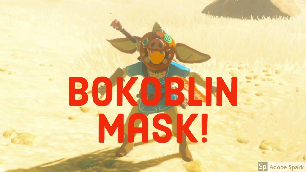 How to get the Bokoblin mask in botw