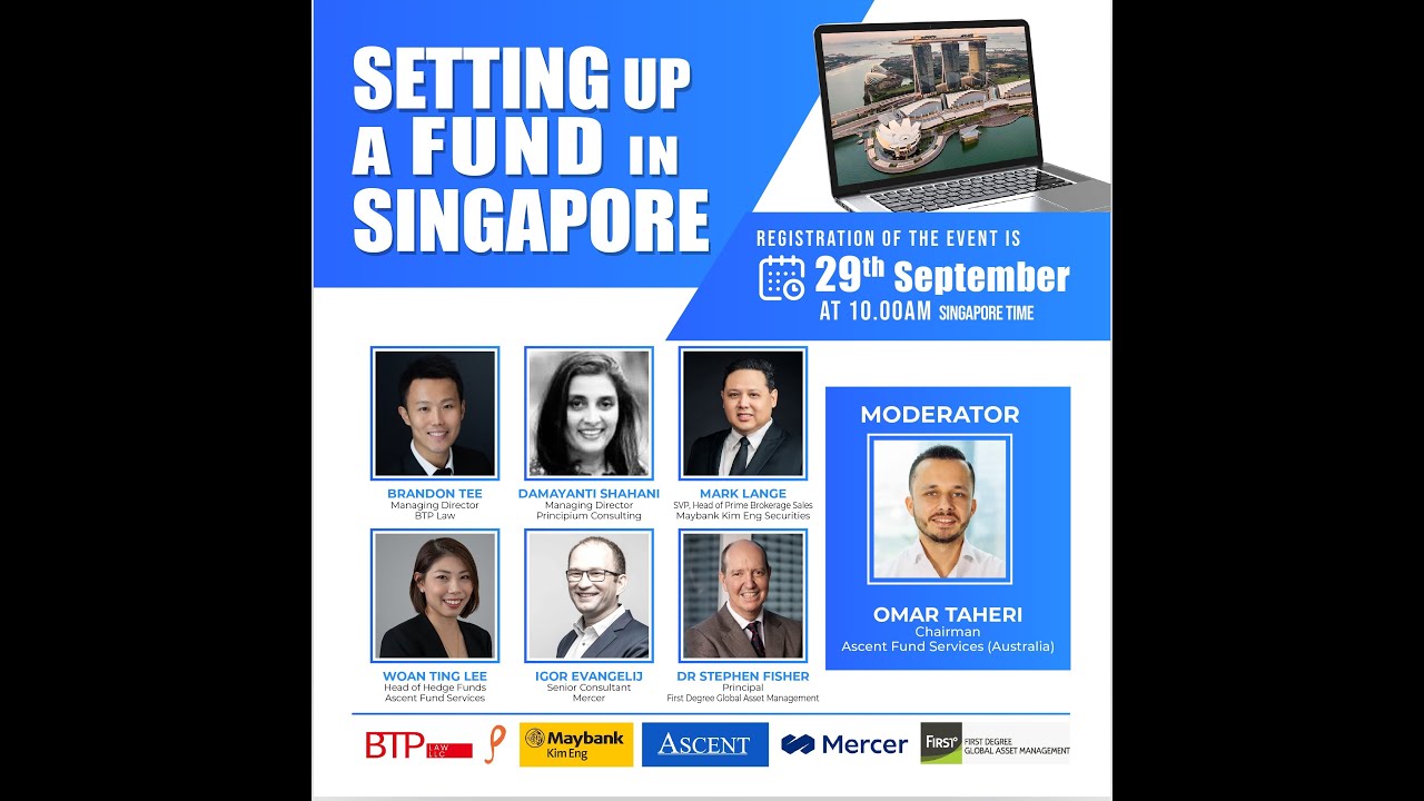 Webinar-Setting up a Fund in Singapore