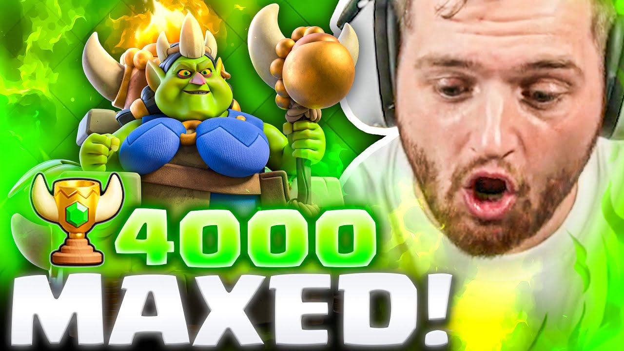 💸😍GOBLIN PFAD auf 4000 TROPHÄEN mit diesem MEGA OP DECK! - Clash Royale P2W Acc.!