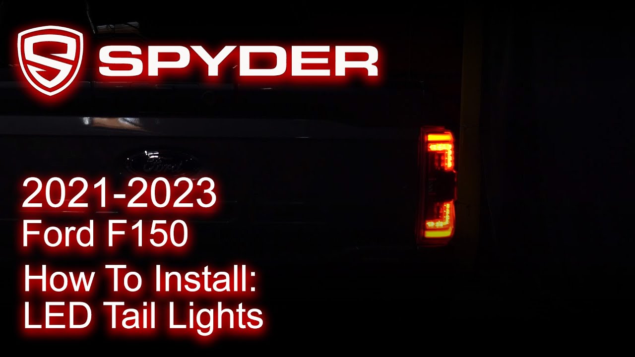 Spyder Auto Installation: 2021-2023 Ford F150 Tail Light