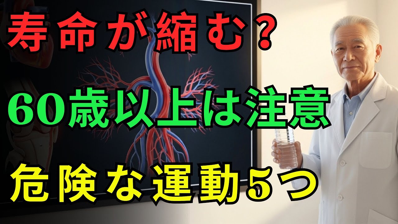 【60代以降は要注意】良かれと思って逆効果？危険な運動5選 今すぐ見直して