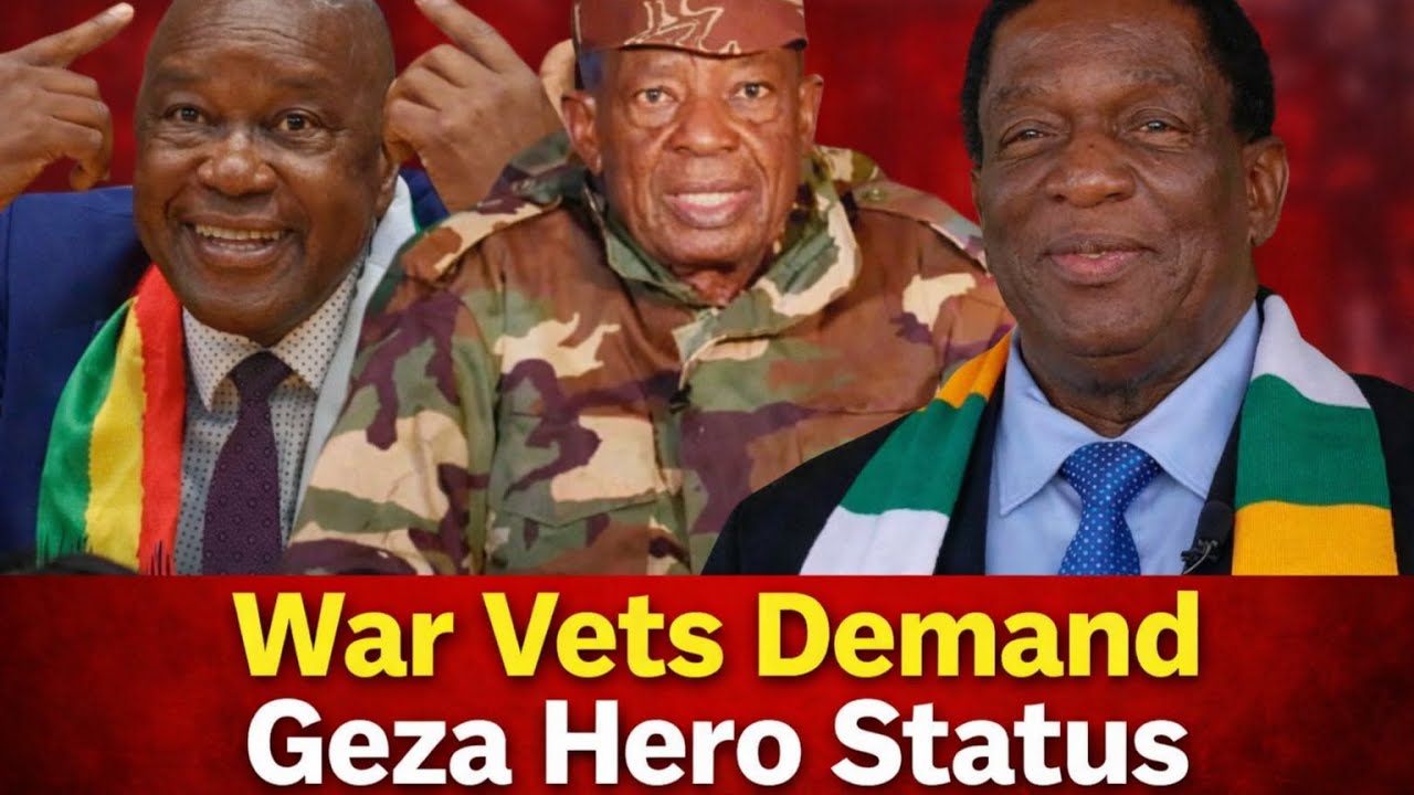 Pressure Mounts as War Vets Urge ED to Honour Blessed Geza as National Hero