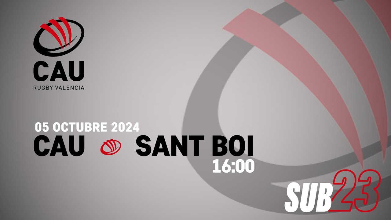 CAU-Sant Boi. 5/10 Liga M23 Temporada 24-25