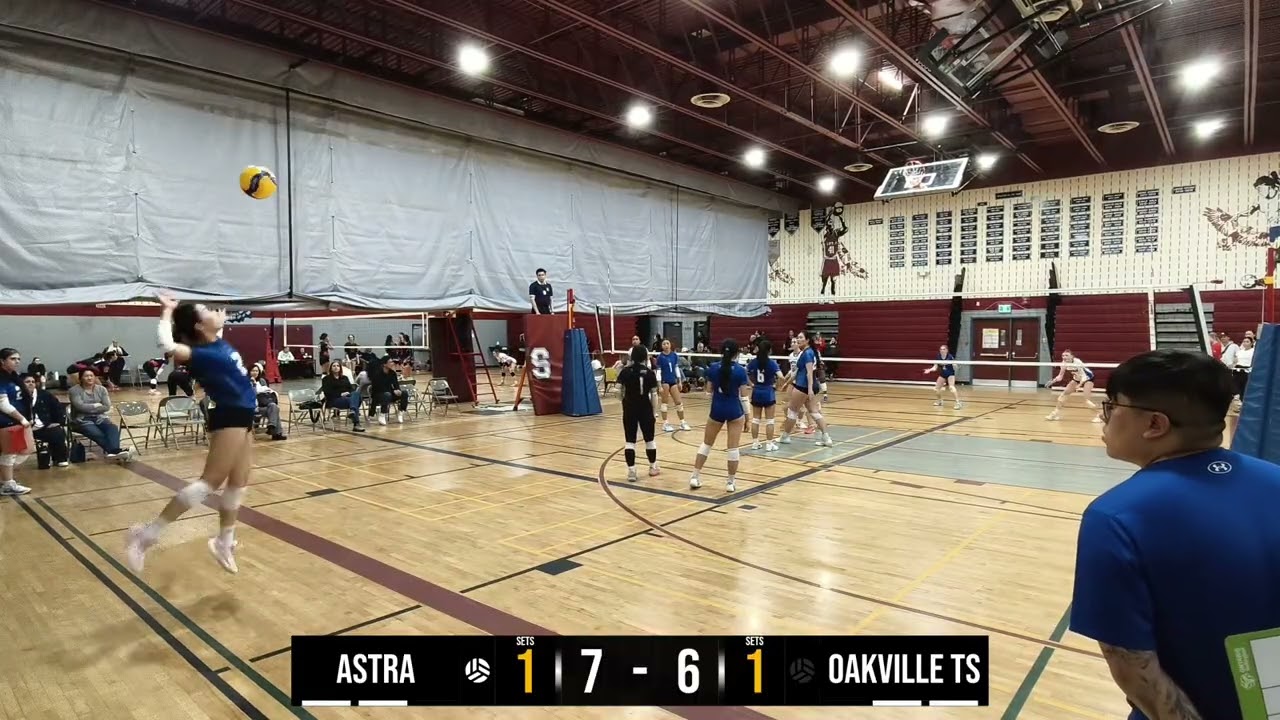 Titans Astra vs Oakville Thunder Surge set 3