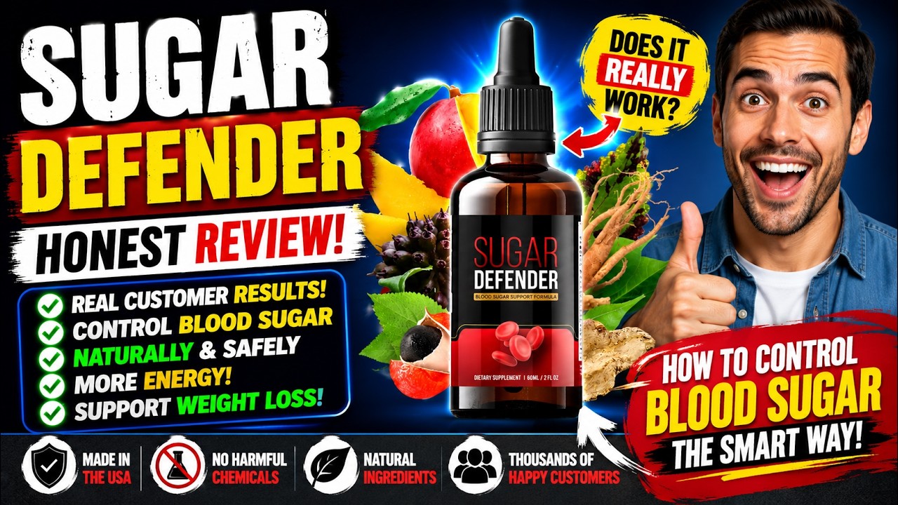 🏆 Sugar Defender Review &ndash; Honest Customer Results and How to Control Blood Sugar the Smart Way